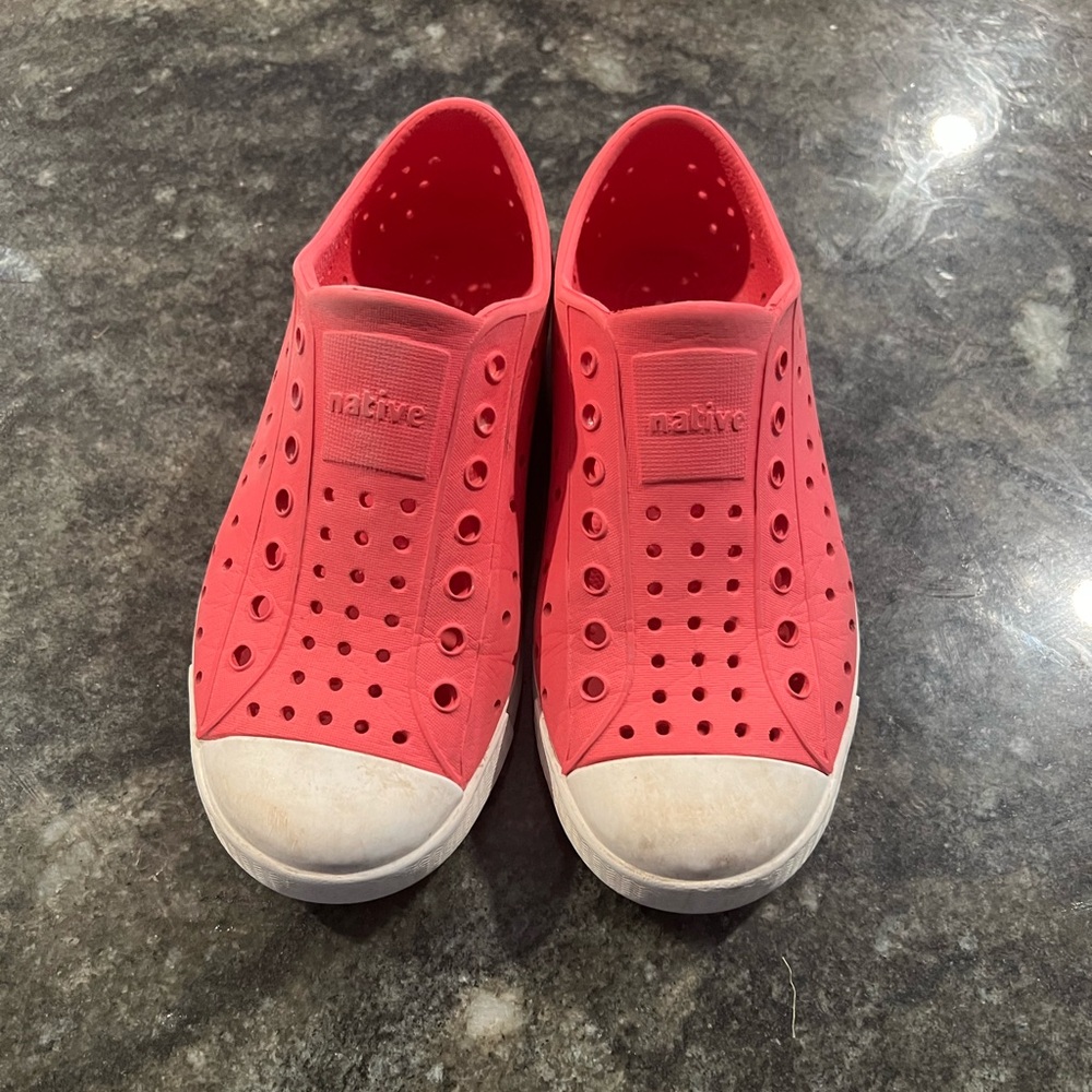Pink Native shoes